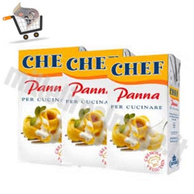 PANNA CHEF DA CUCINA PARMALAT CONFEZIONE BRICK 3 x 125 ML - Salse e Sughi  Pronti - Dispensa Alimentare 3 - SUPERMERCATO