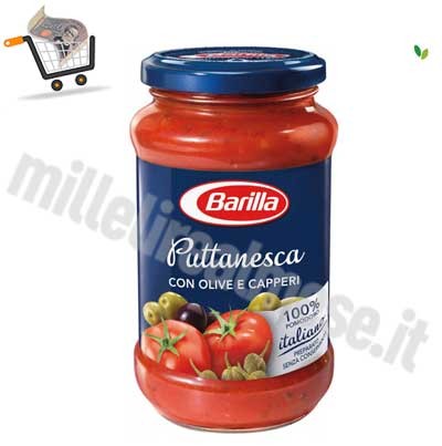 SUGO ALLA PUTTANESCA BARILLA CONFEZIONE 400 GR